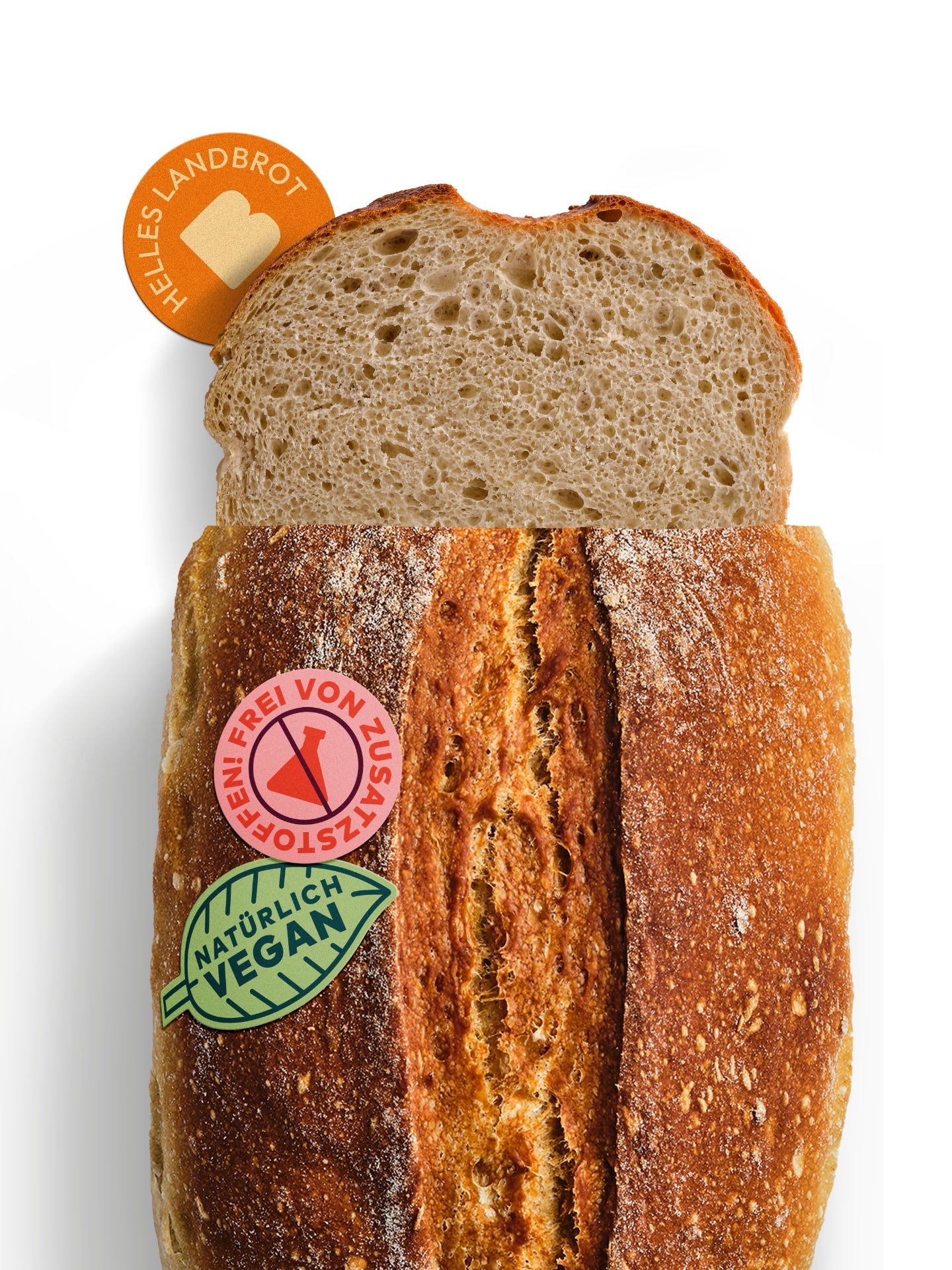 Brotbackmischung für Weißbrot | Helles Landbrot