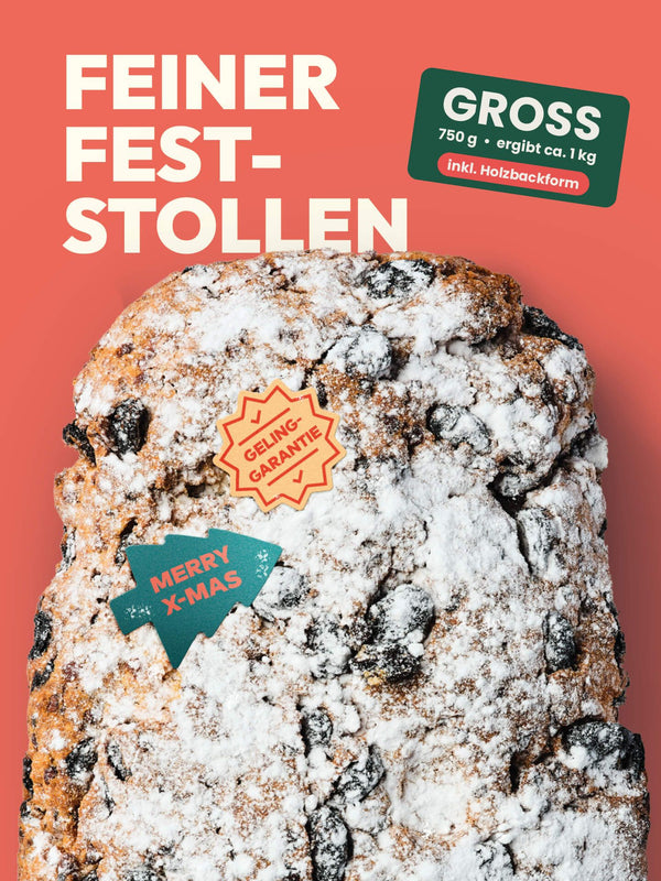 Backmischung für Christstollen groß | Feiner Feststollen