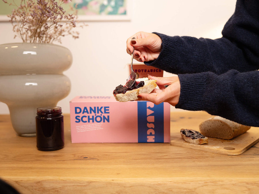 Dankeschön Geschenkbox von Brotrausch