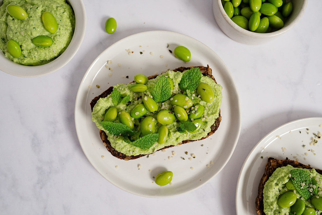 Neujahrs-Boost: Edamame-Keto-Brot