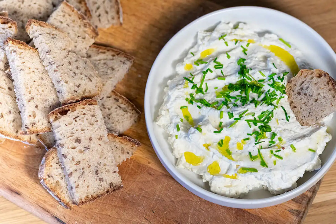 Limoncello-Feta-Frischkäse-Dip