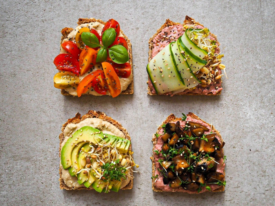 Vier Stullen, vier Stories 🥖✨ Jede Stulle anders belegt.