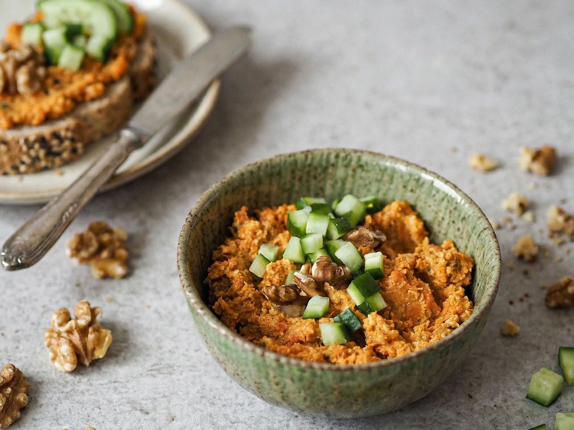 Möhren-Walnuss-Aufstrich