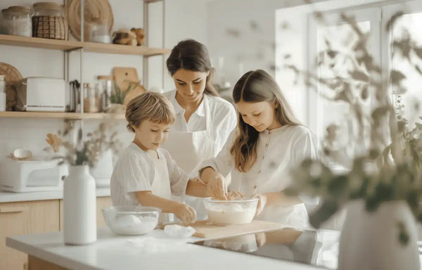 Backen mit Kindern: welche Kompetenzen gefördert werden