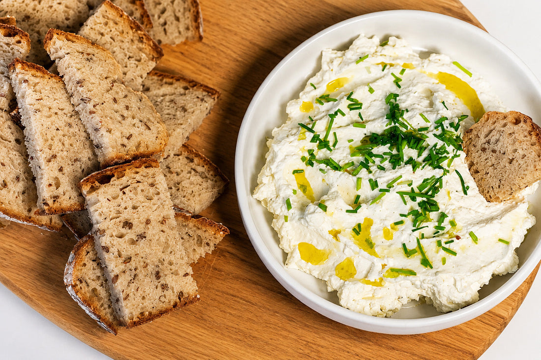 Limoncello-Feta-Frischkäse-Dip