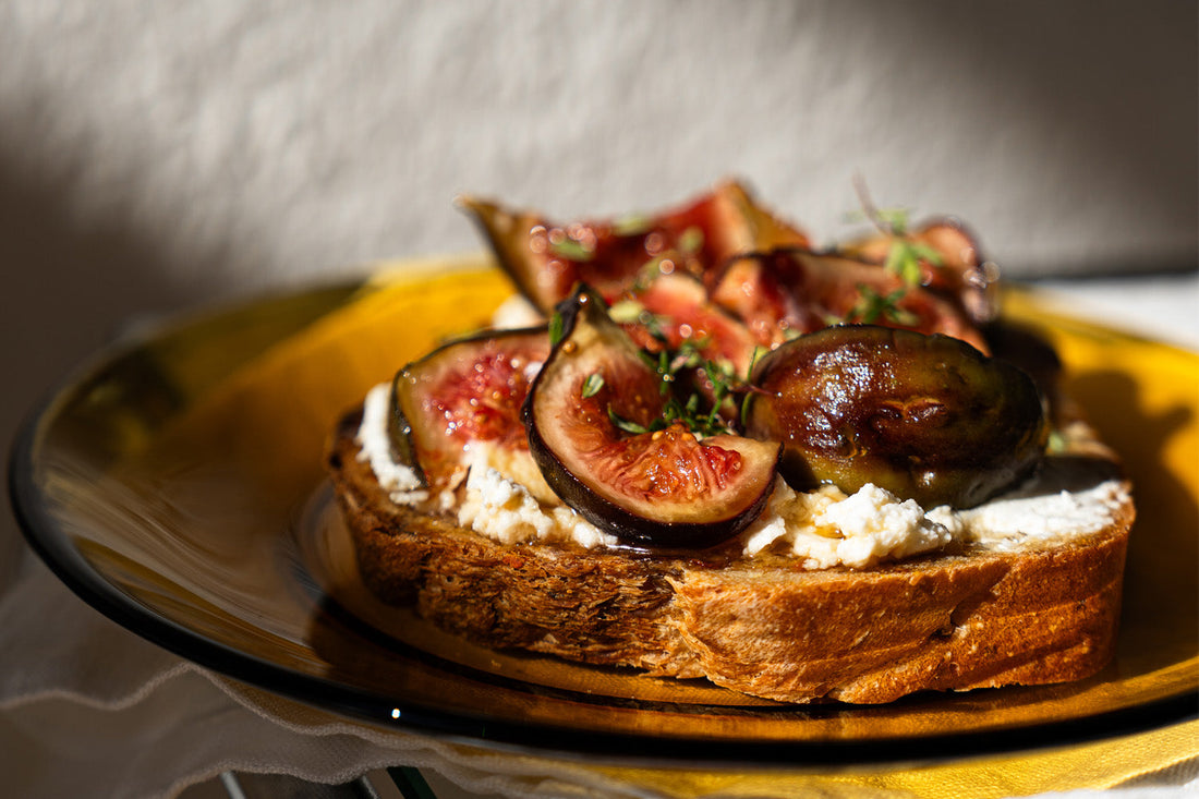 Herbstliche Feigen-Kürbis-Stulle