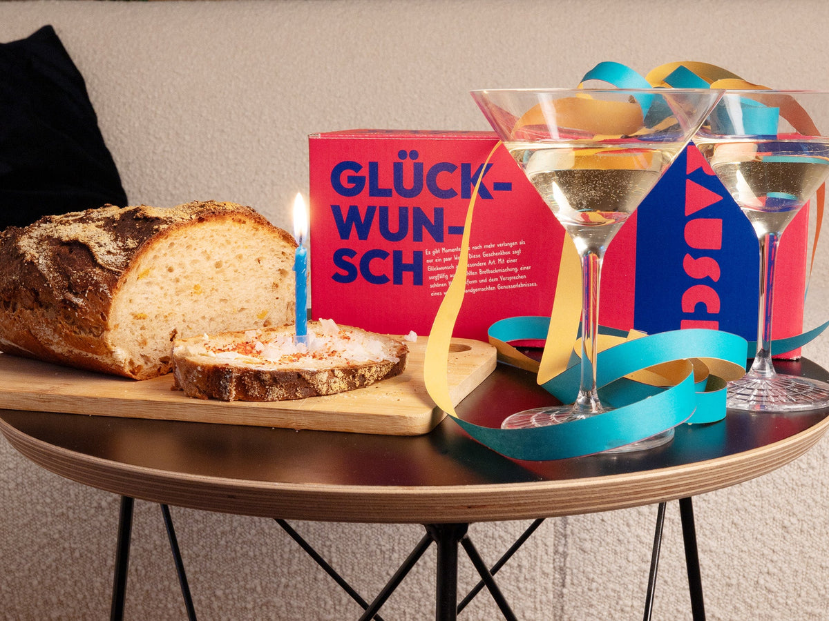 Geschenkbox Glückwunsch