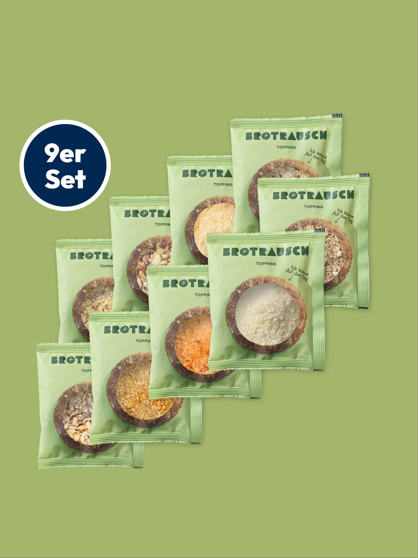 Toppings 9er Set