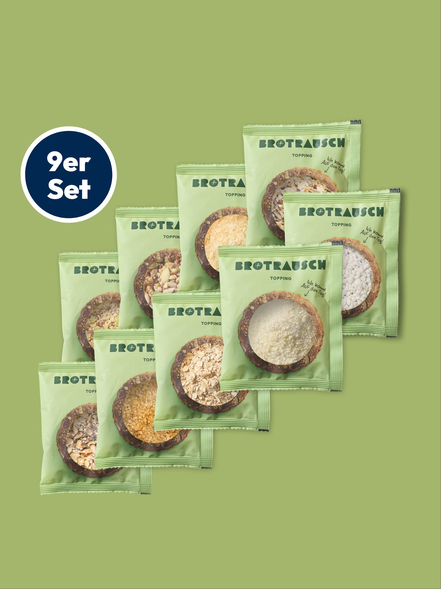 Toppings 9er Set