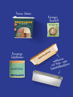 Einzugsgeschenk mit Brot und Salz zum Selberbacken