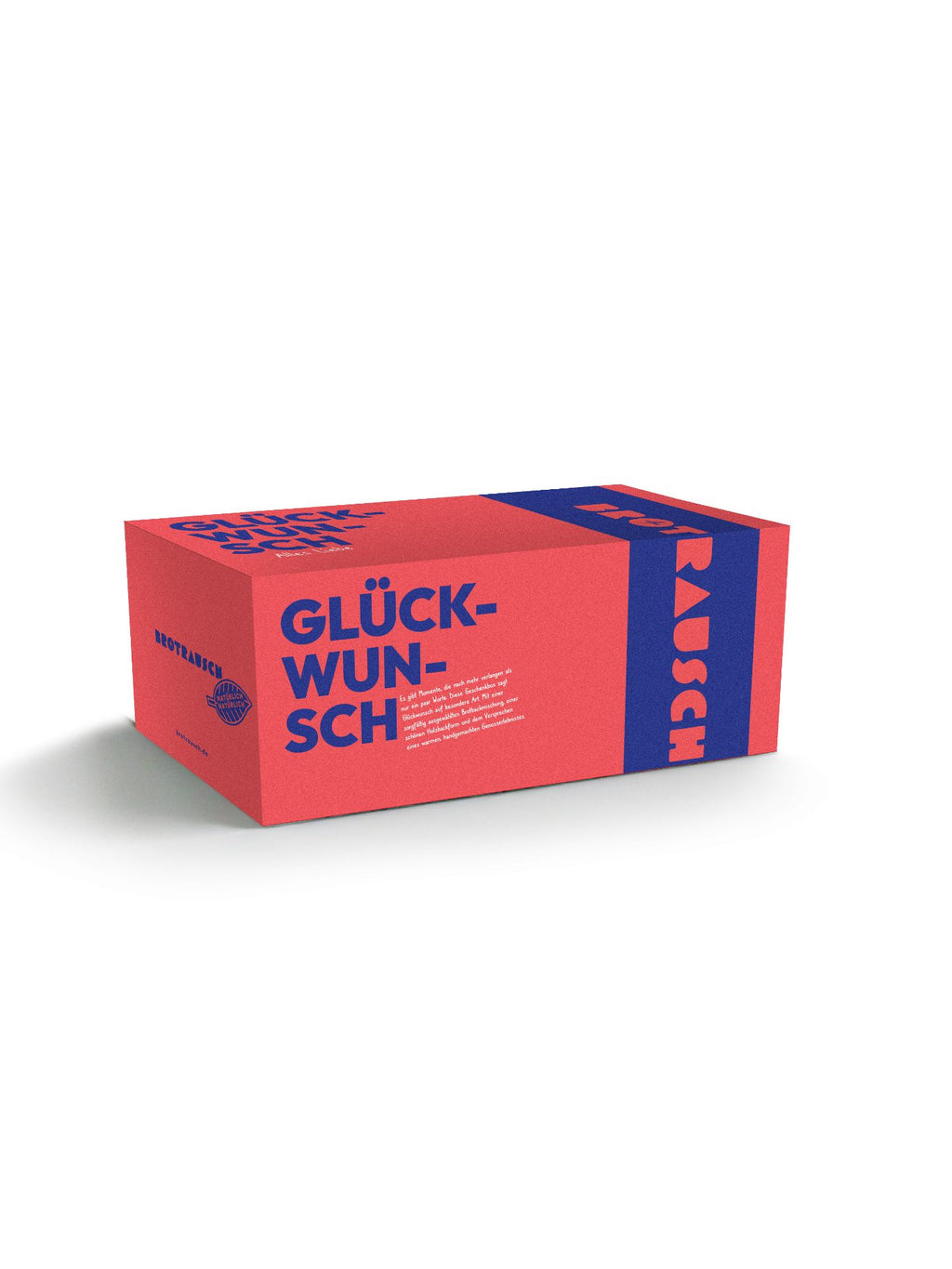 Glückwunsch Geschenkbox M mit 2x Brotbackmischungen