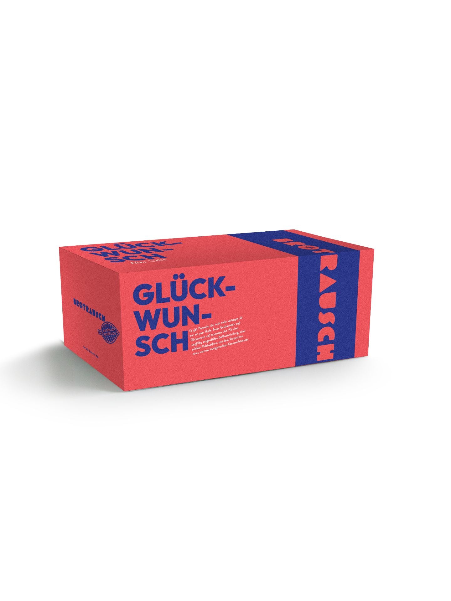 Glückwunsch Geschenkbox M mit 1x Brotbackmischung & Stullensalz Gartenkräuter