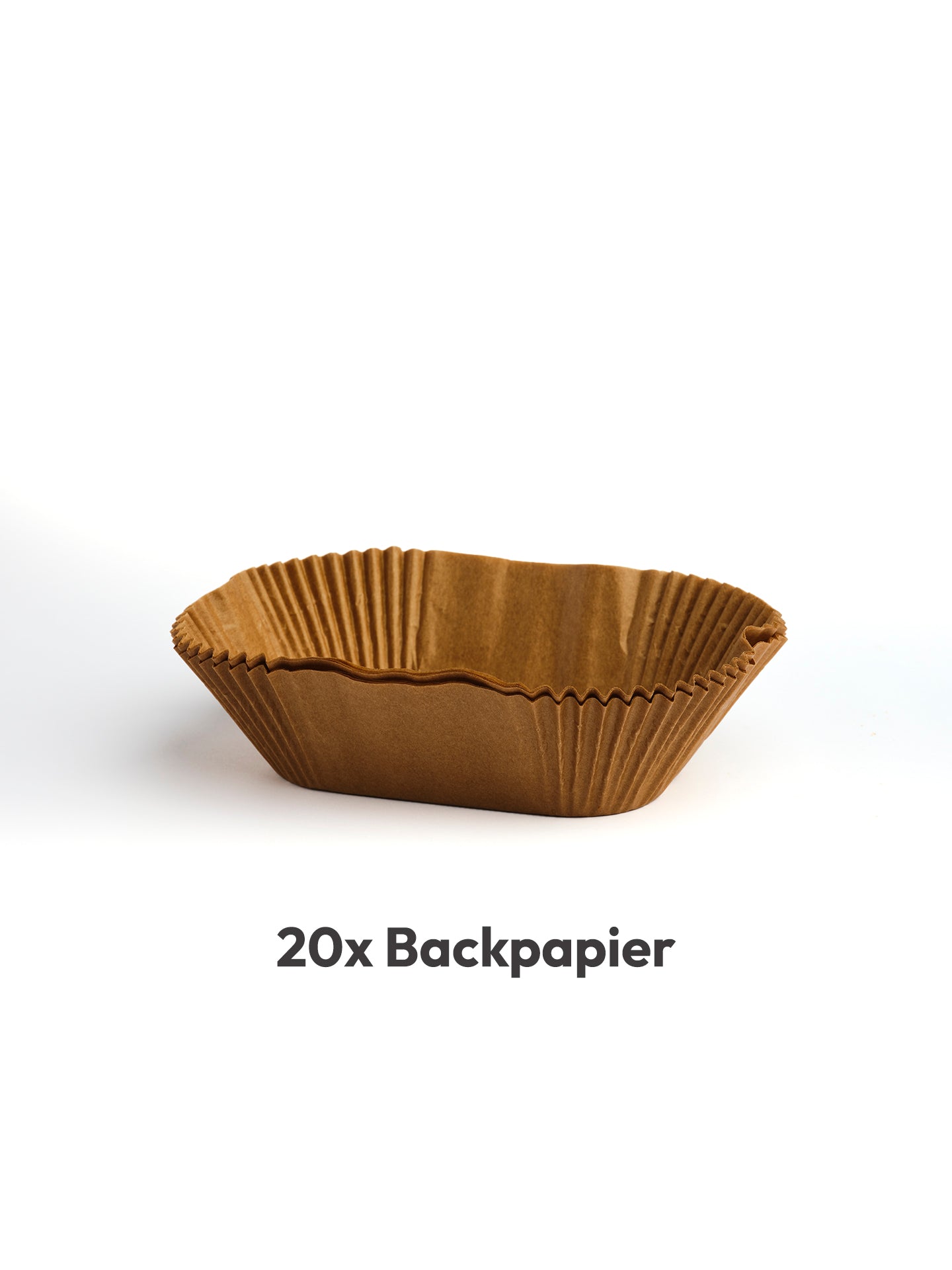 Backpapiereinleger für Holzbackform kurz, 20 Stk.