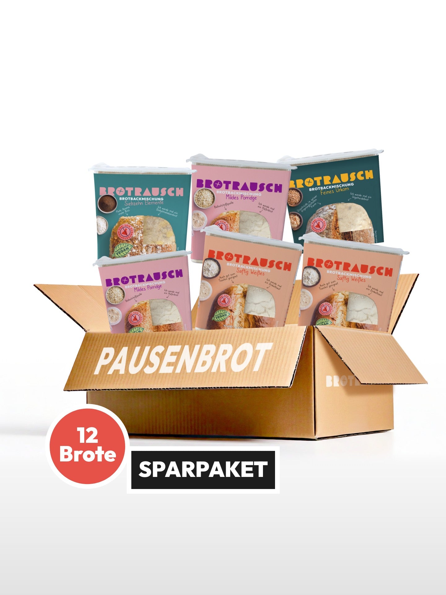12er Pausenbrot Sparpaket