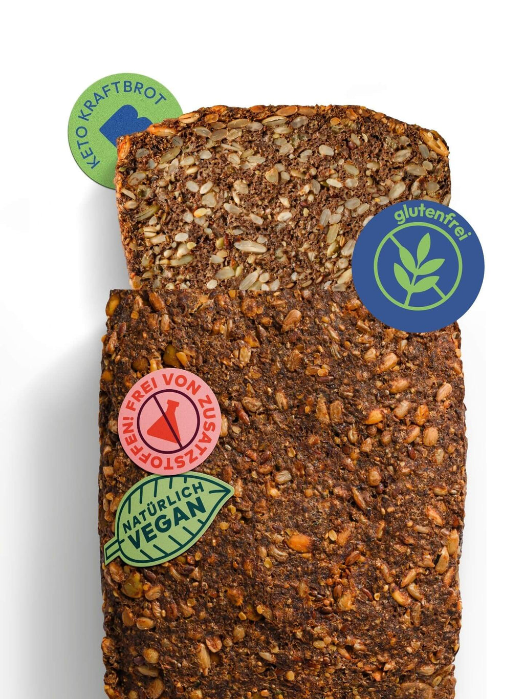 Glutenfreies Keto Kraftbrot