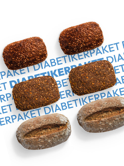 6er Diabetikerbrotpaket Brotbackmischungen