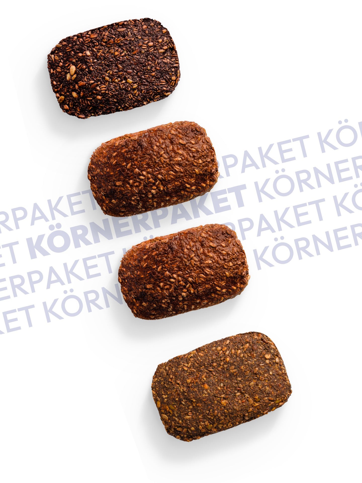 4er Körnerbrotpaket Brotbackmischungen