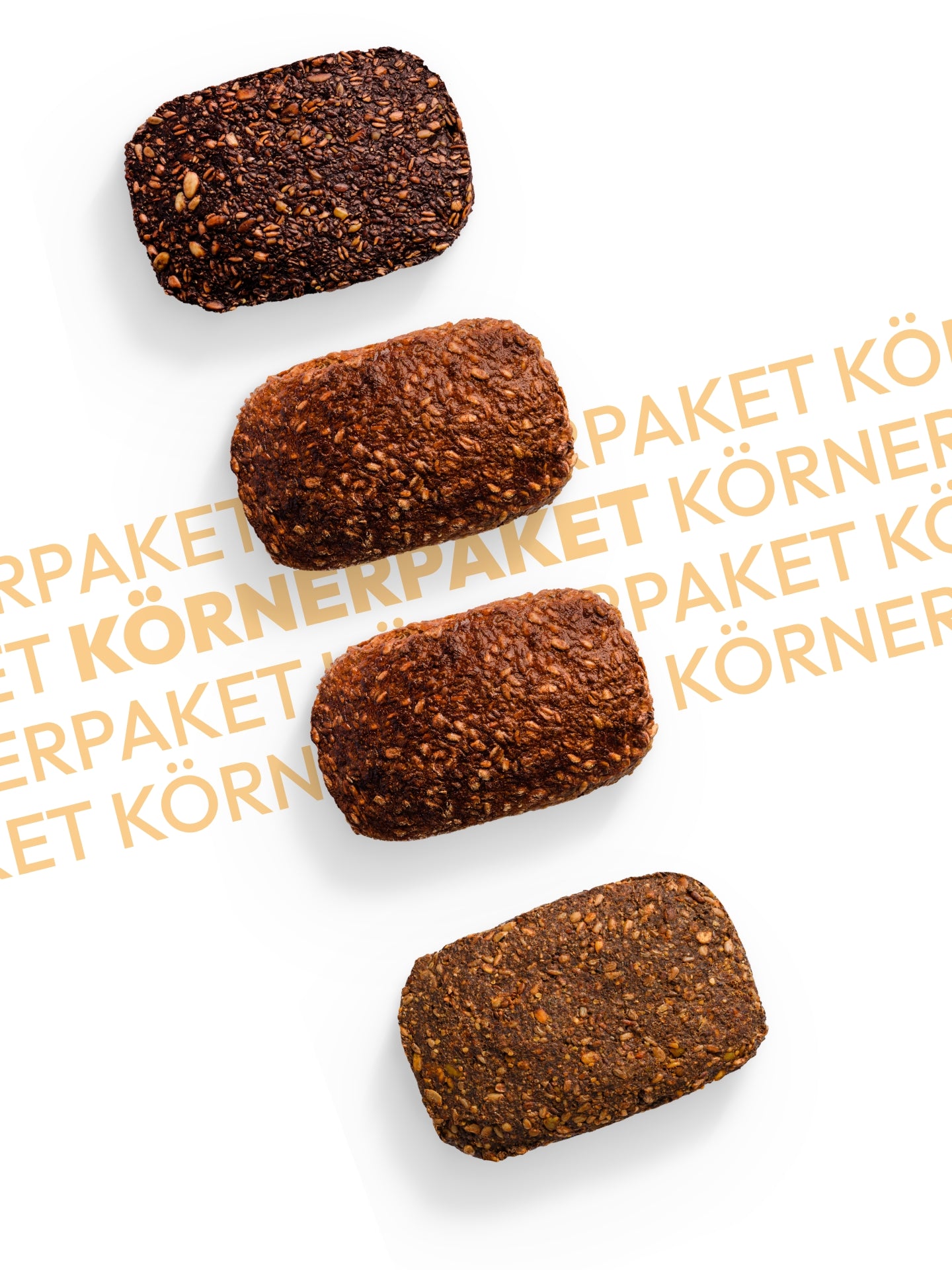 4er Körnerbrotpaket Brotbackmischungen