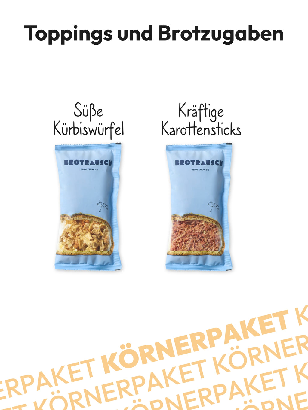 4er Körnerbrotpaket Brotbackmischungen