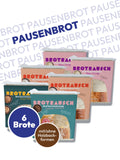6er Pausenbrotpaket Brotbackmischungen