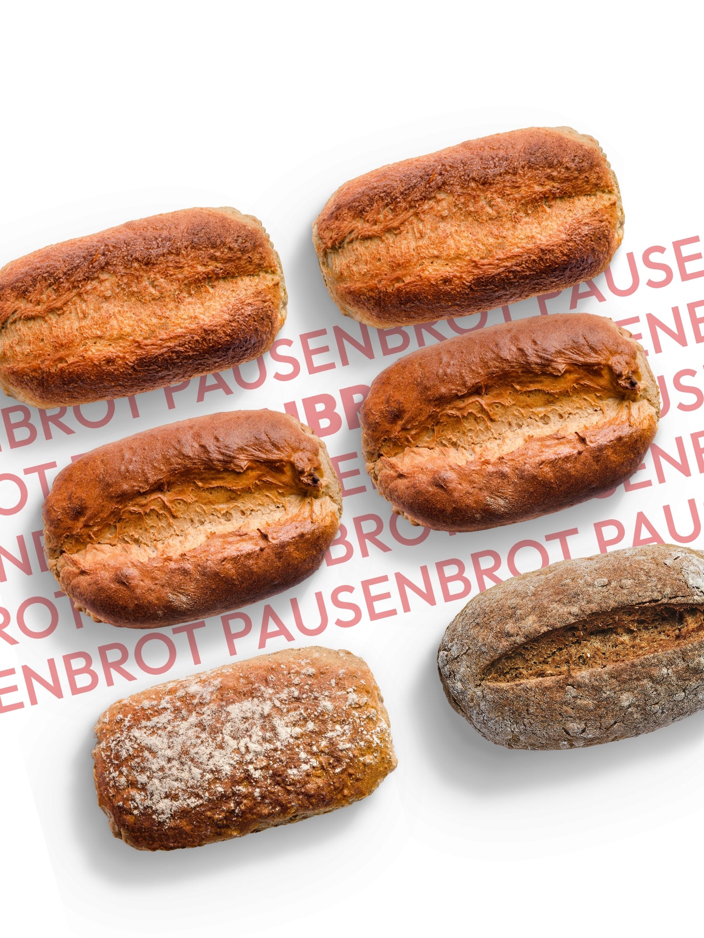 6er Pausenbrotpaket Brotbackmischungen