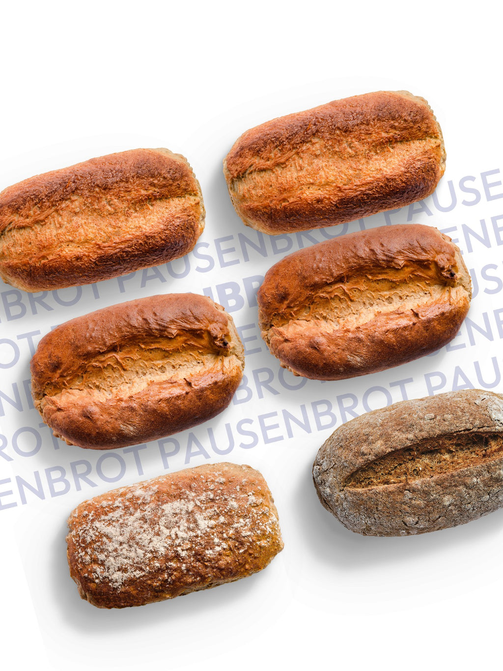 6er Pausenbrotpaket Brotbackmischungen