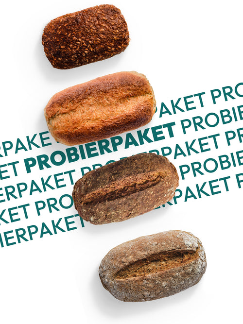 4er Probierpaket Brotbackmischungen