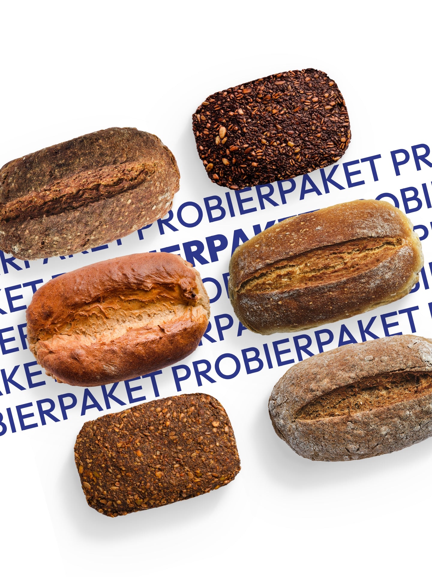 6er Probierpaket Brotbackmischungen