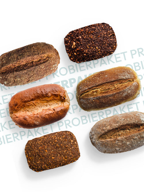 6er Probierpaket Brotbackmischungen