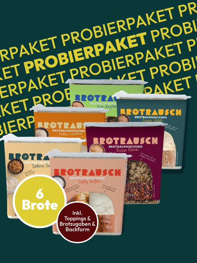 6er Probierpaket Brotbackmischungen