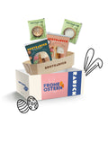 Ostern Geschenkbox mit Backmischung für Hefezopf & 1x Brotbackmischung