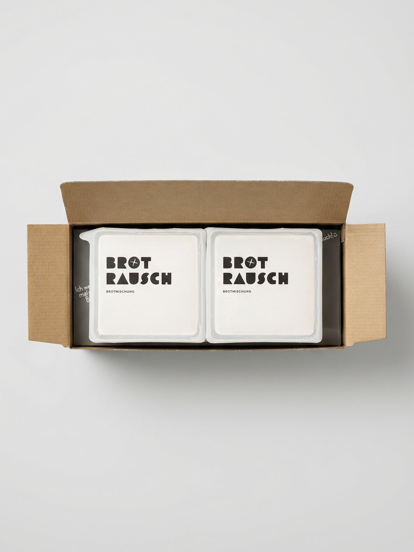 Mitbringsel Geschenkbox M mit 2x Brotbackmischungen