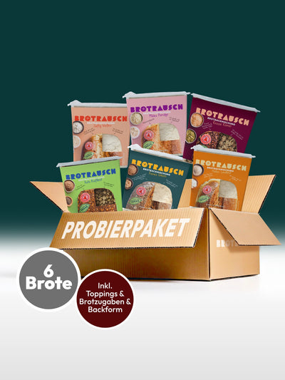6er Probierpaket Brotbackmischungen