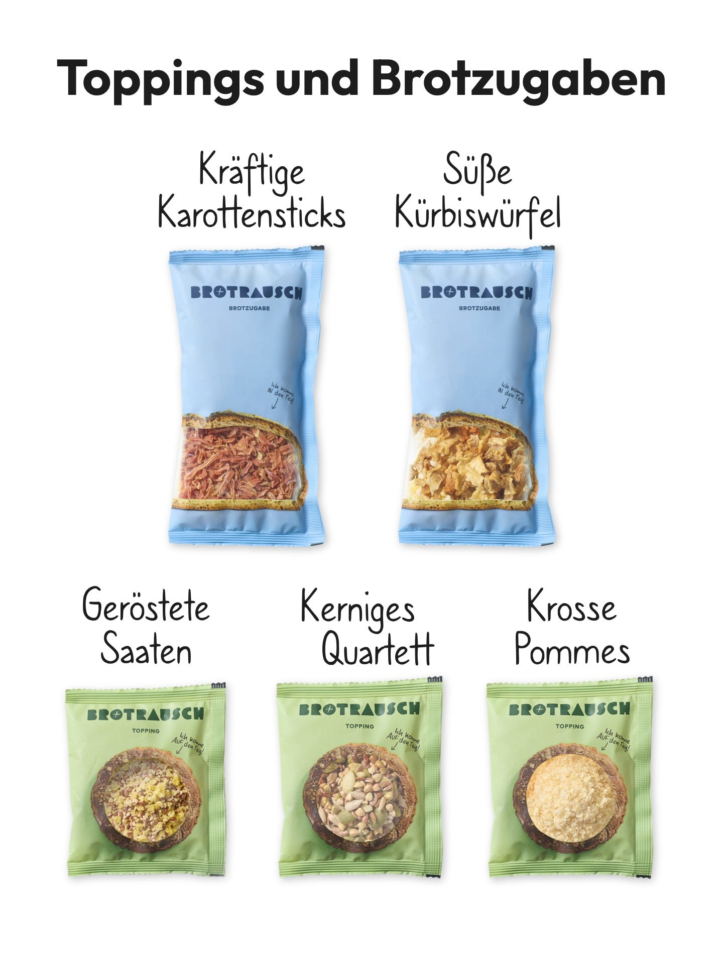 6er Probierpaket Brotbackmischungen