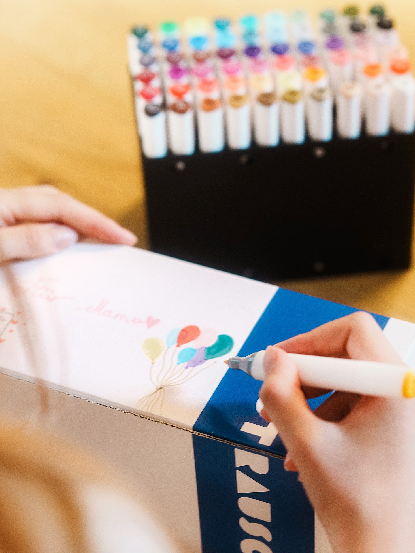 Neutrale Geschenkbox S mit 1x Brotbackmischung (Feines Urkorn)