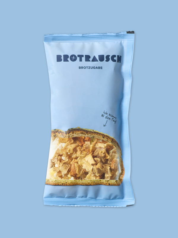 Brotrausch Brotzugabe Süße Kürbiswürfel zum Einbacken ins Brot in der Packung