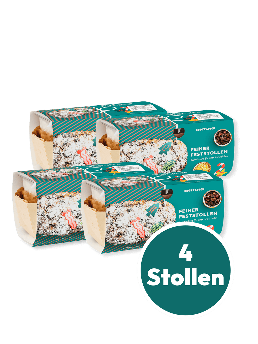 Backmischung für Christstollen | Feiner Feststollen