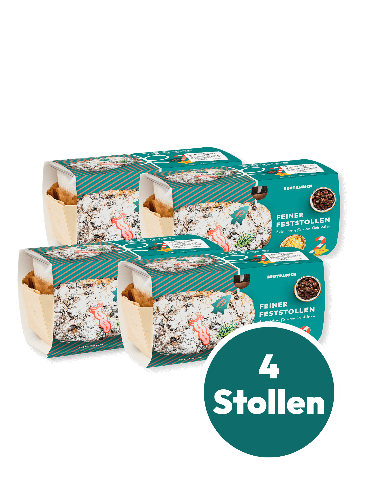 Backmischung für Christstollen | Feiner Feststollen
