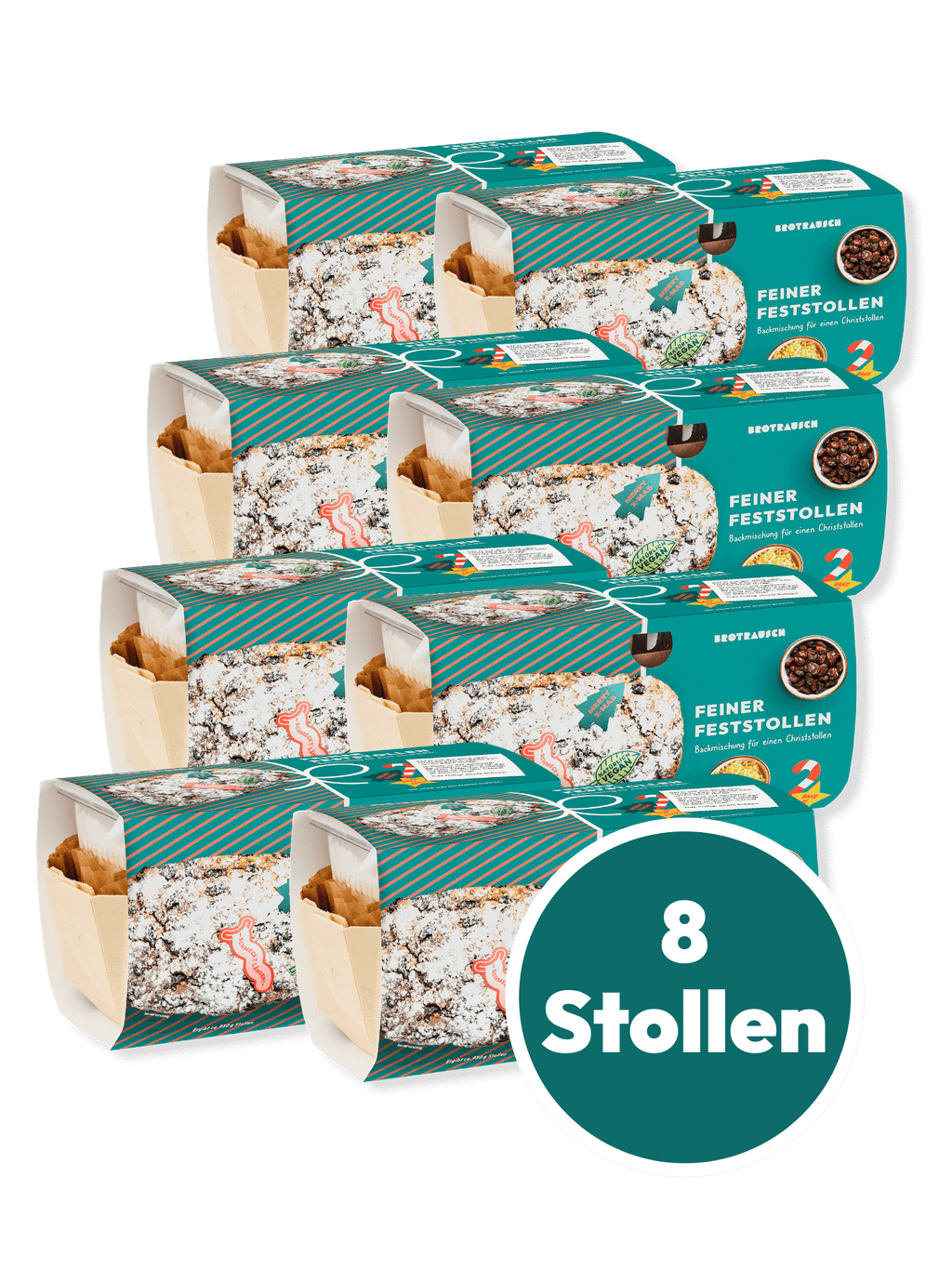 Backmischung für Christstollen | Feiner Feststollen