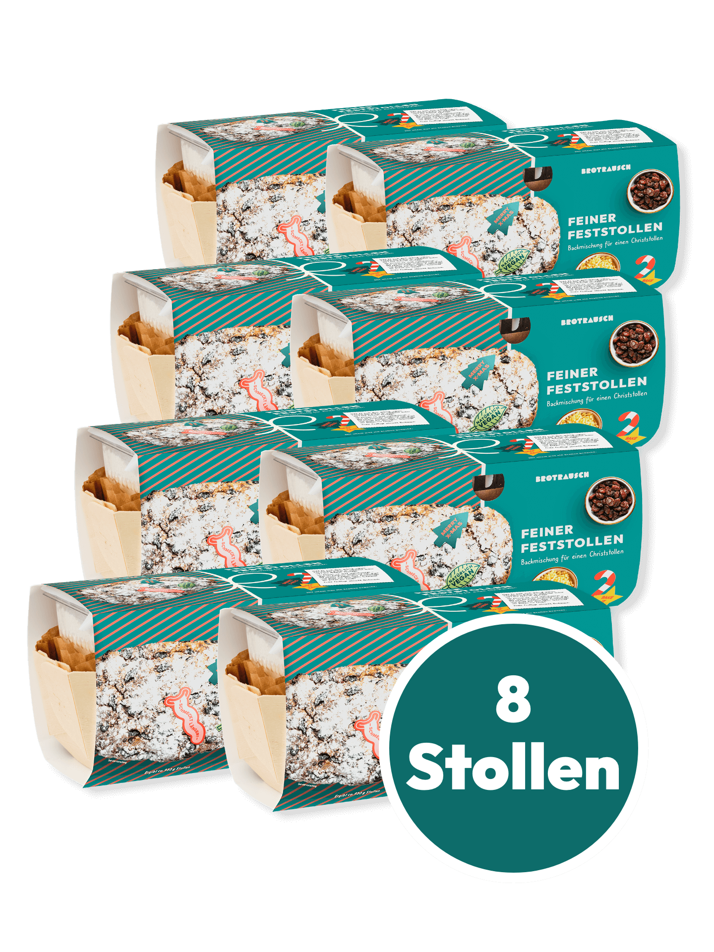 Backmischung für Christstollen | Feiner Feststollen
