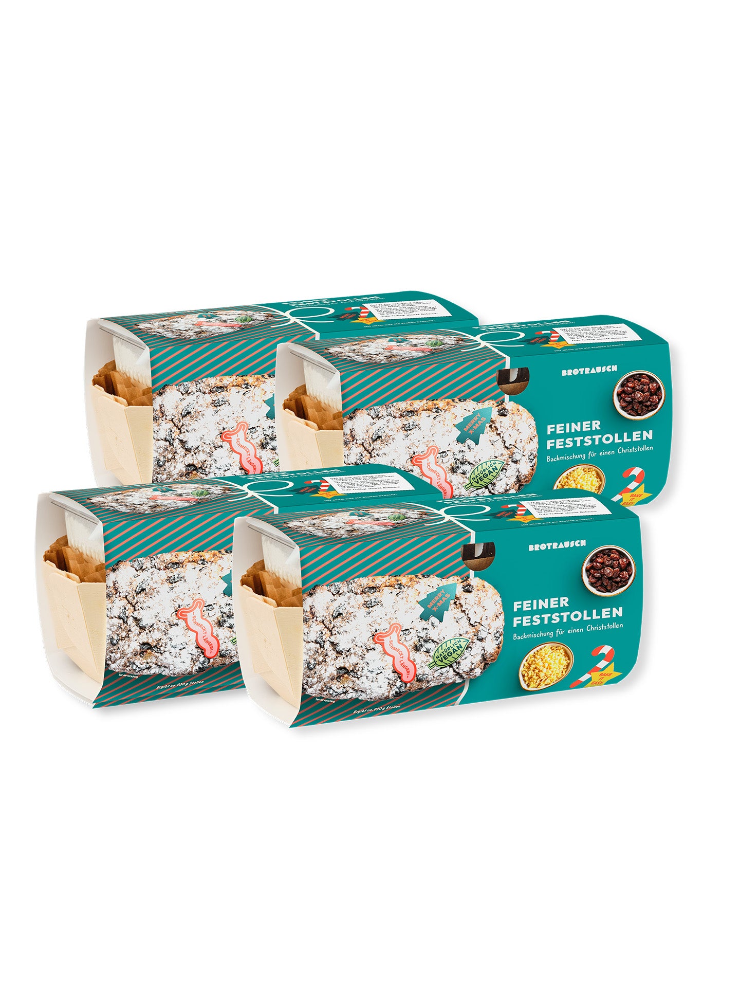 Backmischung für Christstollen | Feiner Feststollen