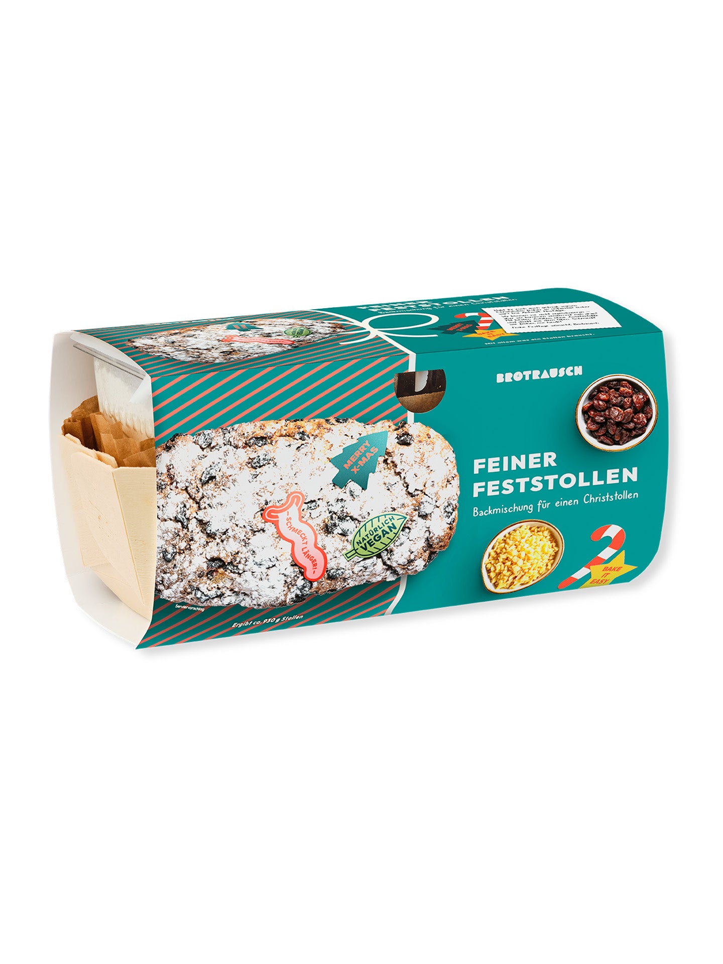 Backmischung für Christstollen | Feiner Feststollen