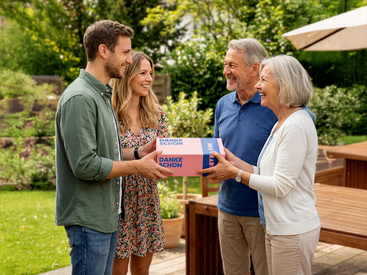 Brotrausch Geschenkbox mit Brotbackmischung zum Selberbacken