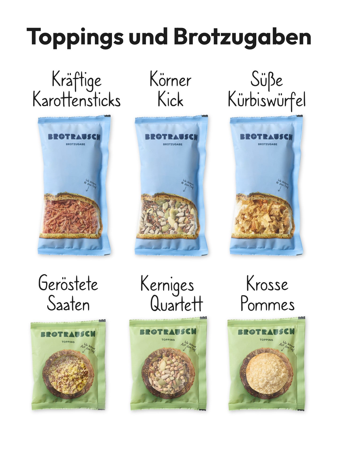 6er Probierpaket Brotbackmischungen