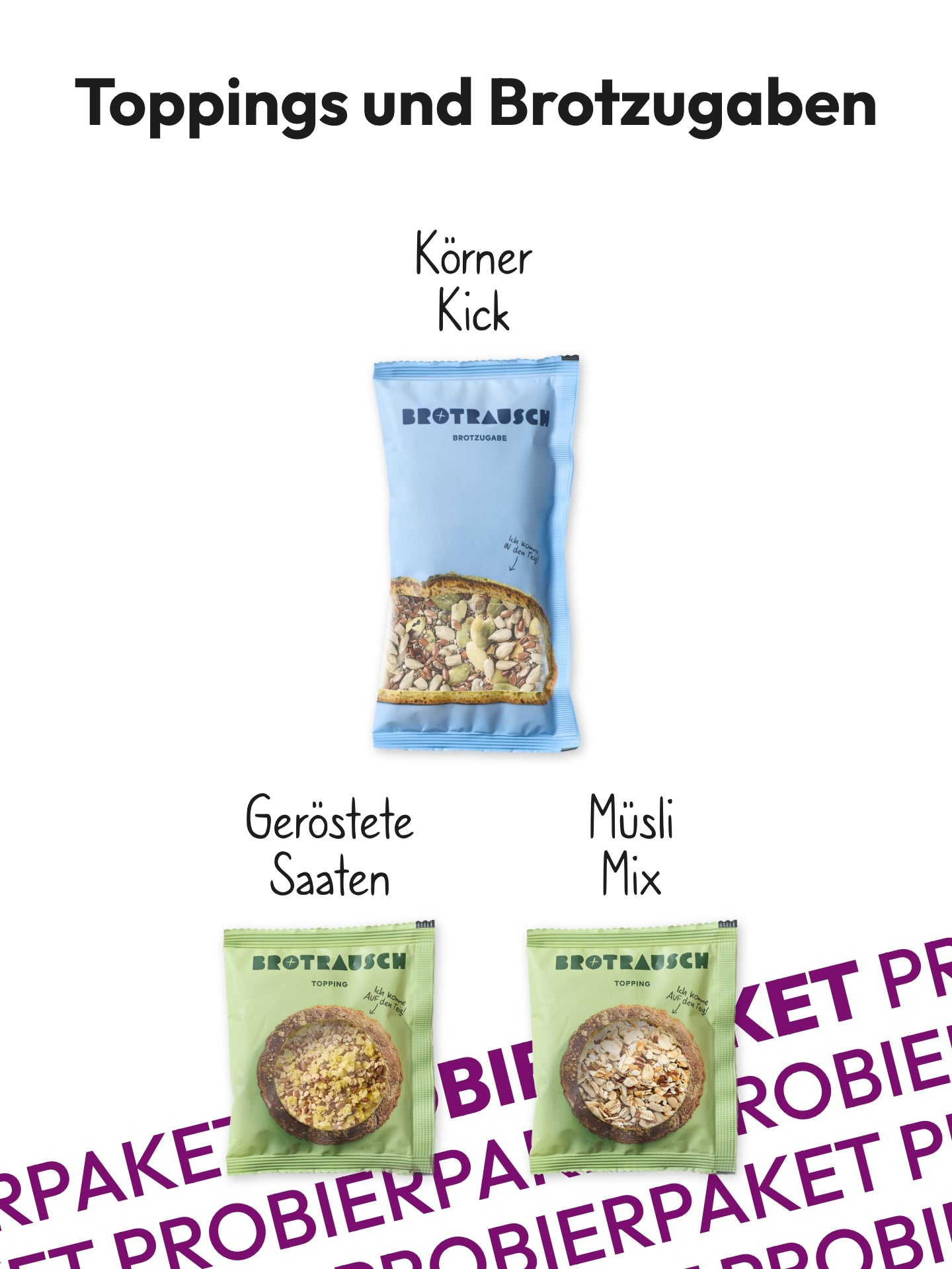 2er Probierpaket Brotbackmischungen
