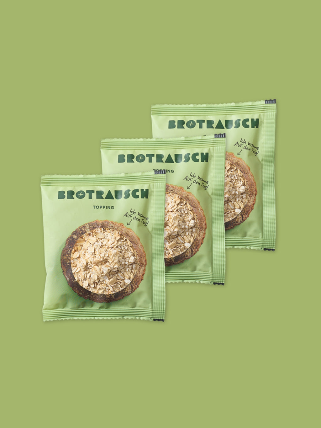 Topping Leichter Haferflockenmix 3er Bundle