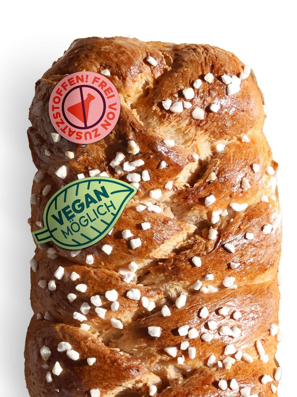 Backmischung für einen Hefezopf