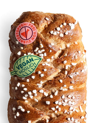 Backmischung für einen Hefezopf