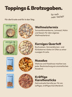 6er Probierpaket glutenfreie Brotbackmischungen