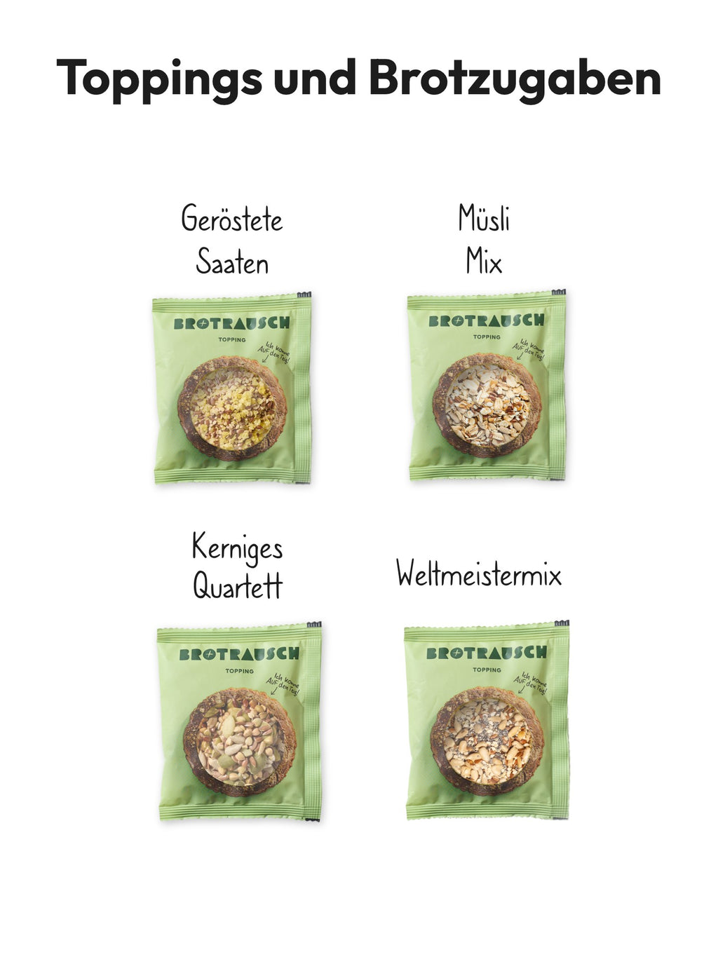 6er Abendbrotpaket Brotbackmischungen